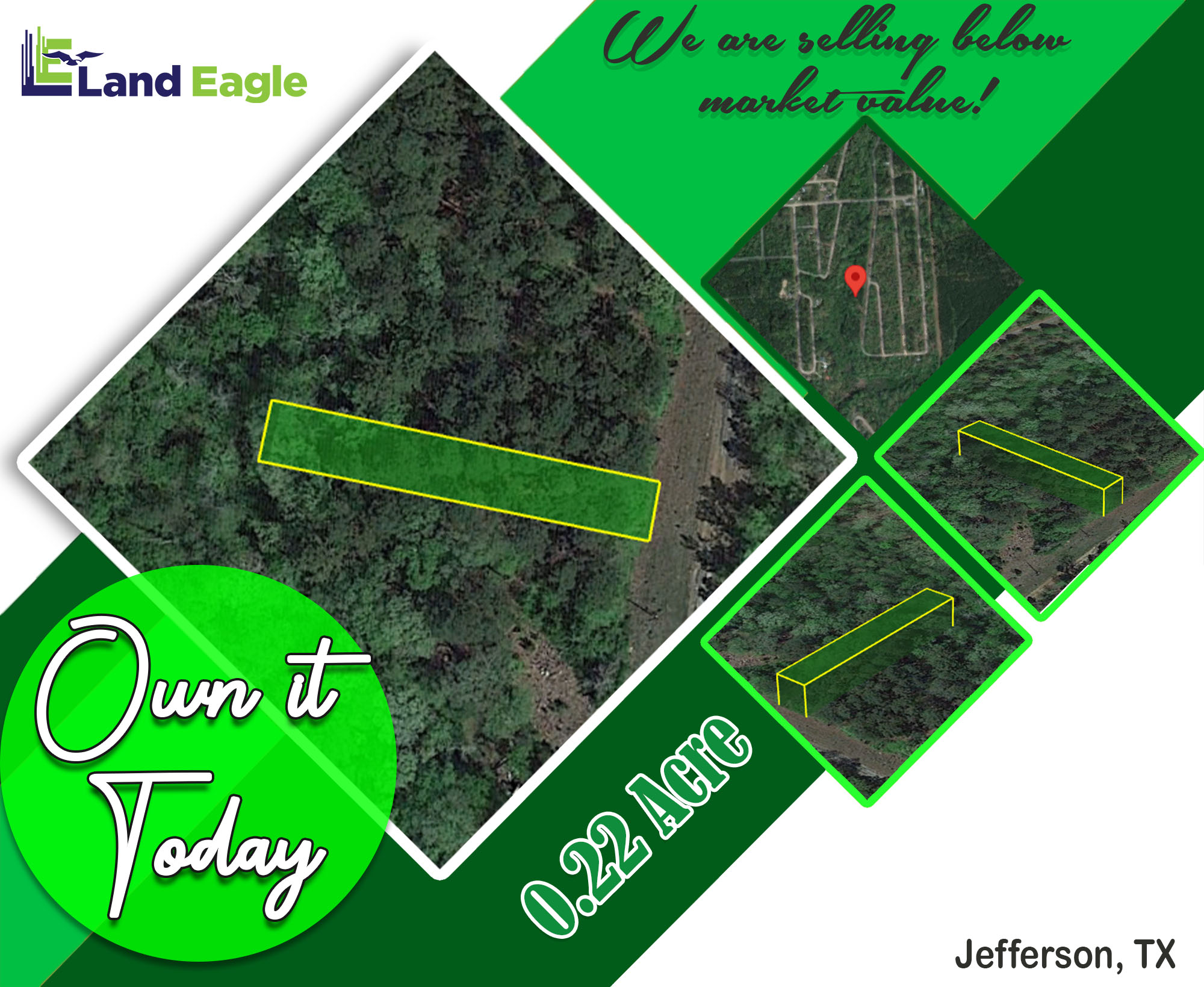 0.22acre RV and Mobile friendly lot For Sale In Jefferson, TX 40