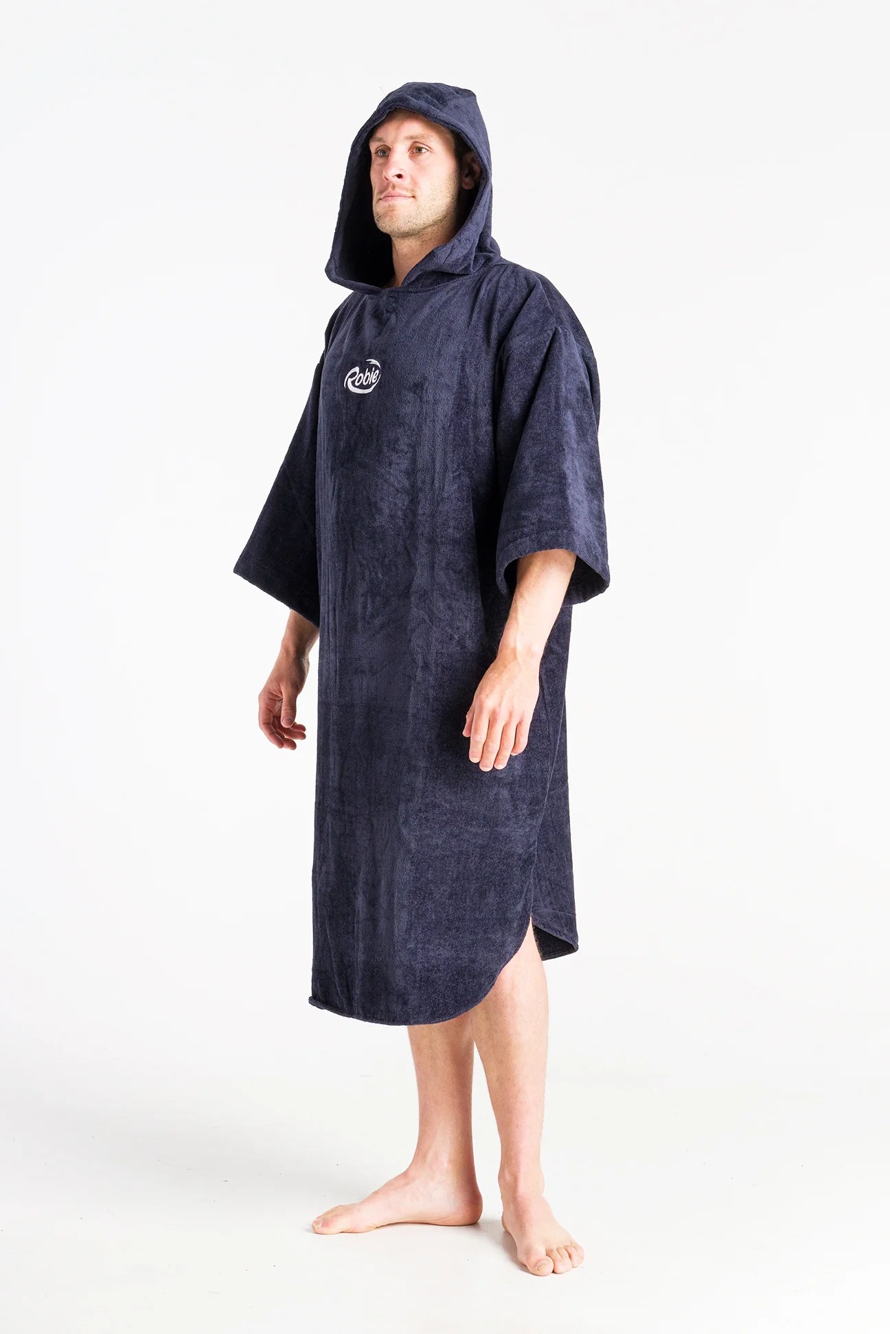 Robie Original Adult Unisex Long Sleeve Changing Robe (India Ink