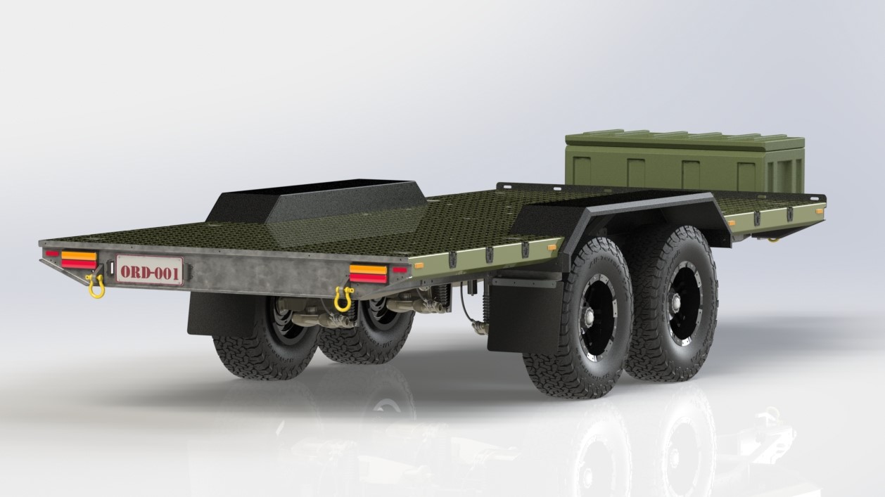 Open Deck Transport Trailers Land Force Defence & Mobility