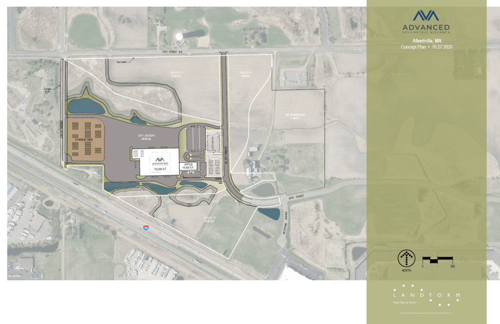 Advanced Volumetric Alliance Landform Albertville Minnesota Civil
