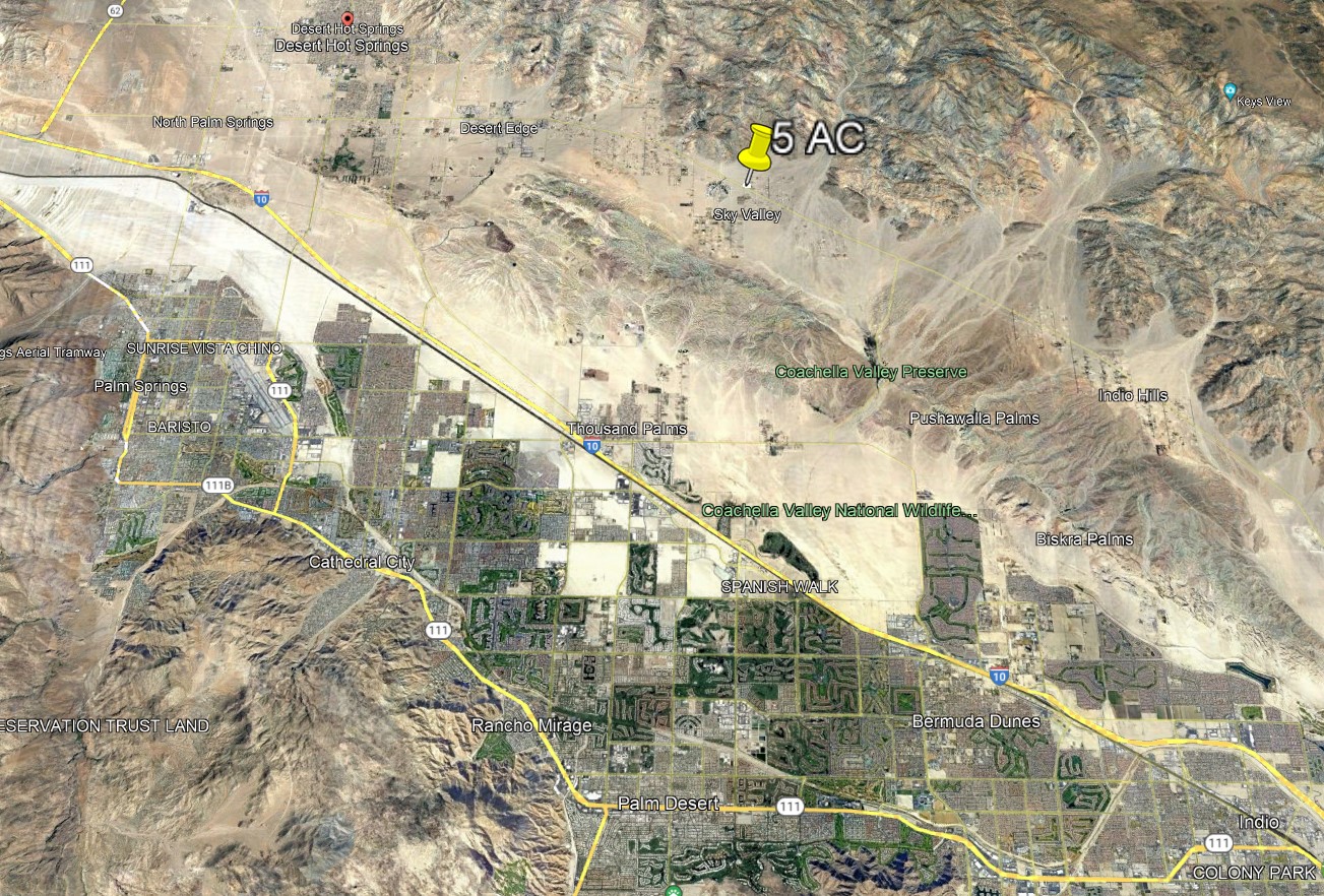 5 AC Desert Hot Springs, CA Land For Sale LandForSaleStore