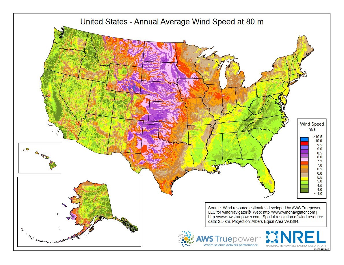 Indiana Wind Map Aurie Shaylyn