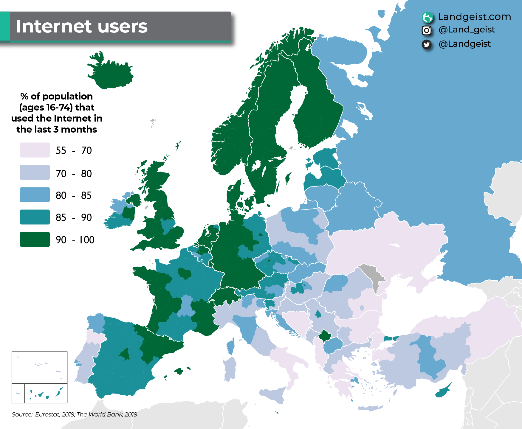 Users in Europe Landgeist