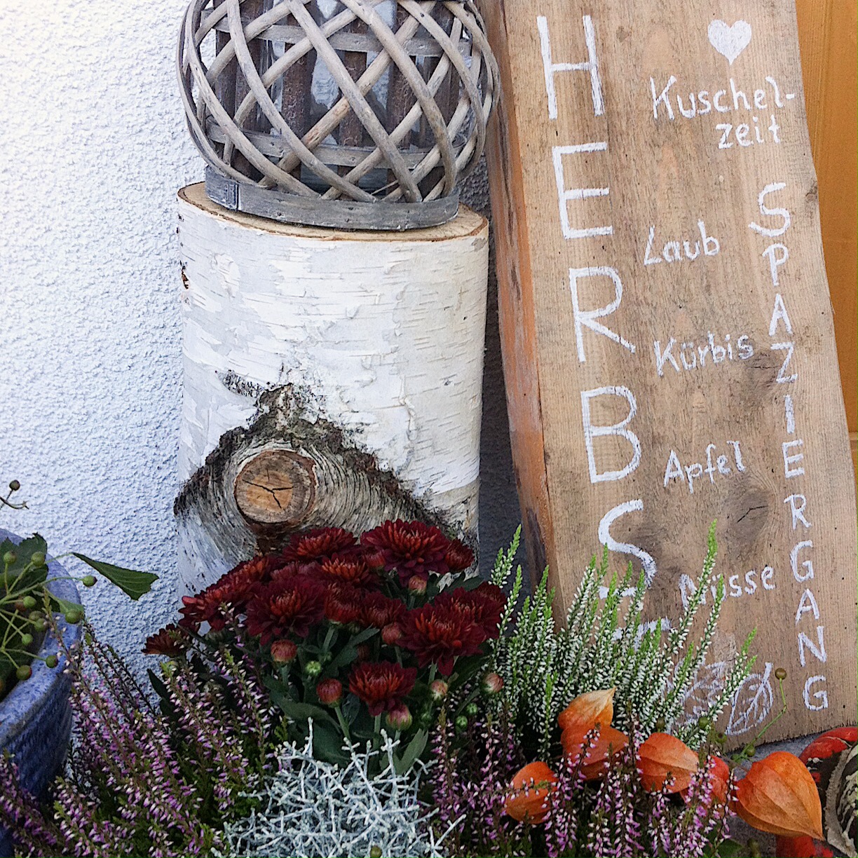 Meine HerbstDeko 2015 ganz einfach selbst gemacht! glutenfreie