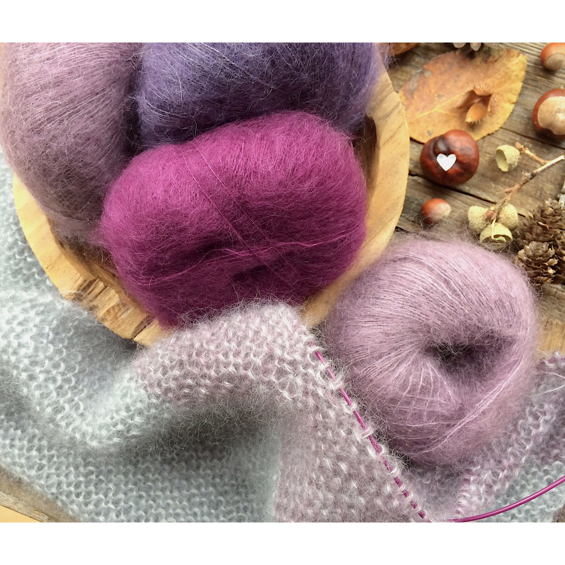 Easy Dreieckstuch Silkycloud à la Knit Knit Berlin stricken - Anleitung