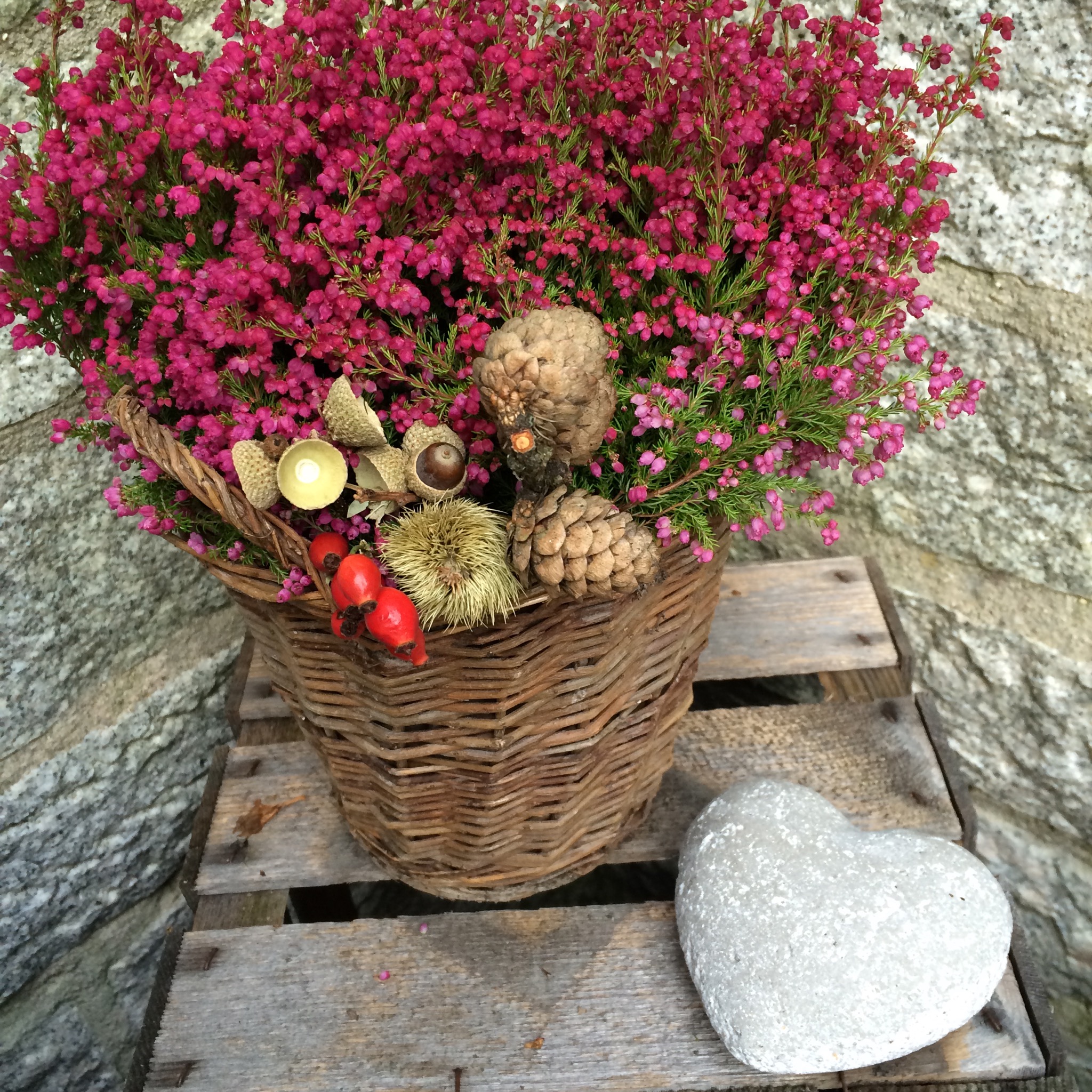 HerbstDeko 2016 VintageLook & Holzscheite glutenfreie Rezepte & kreative Ideen