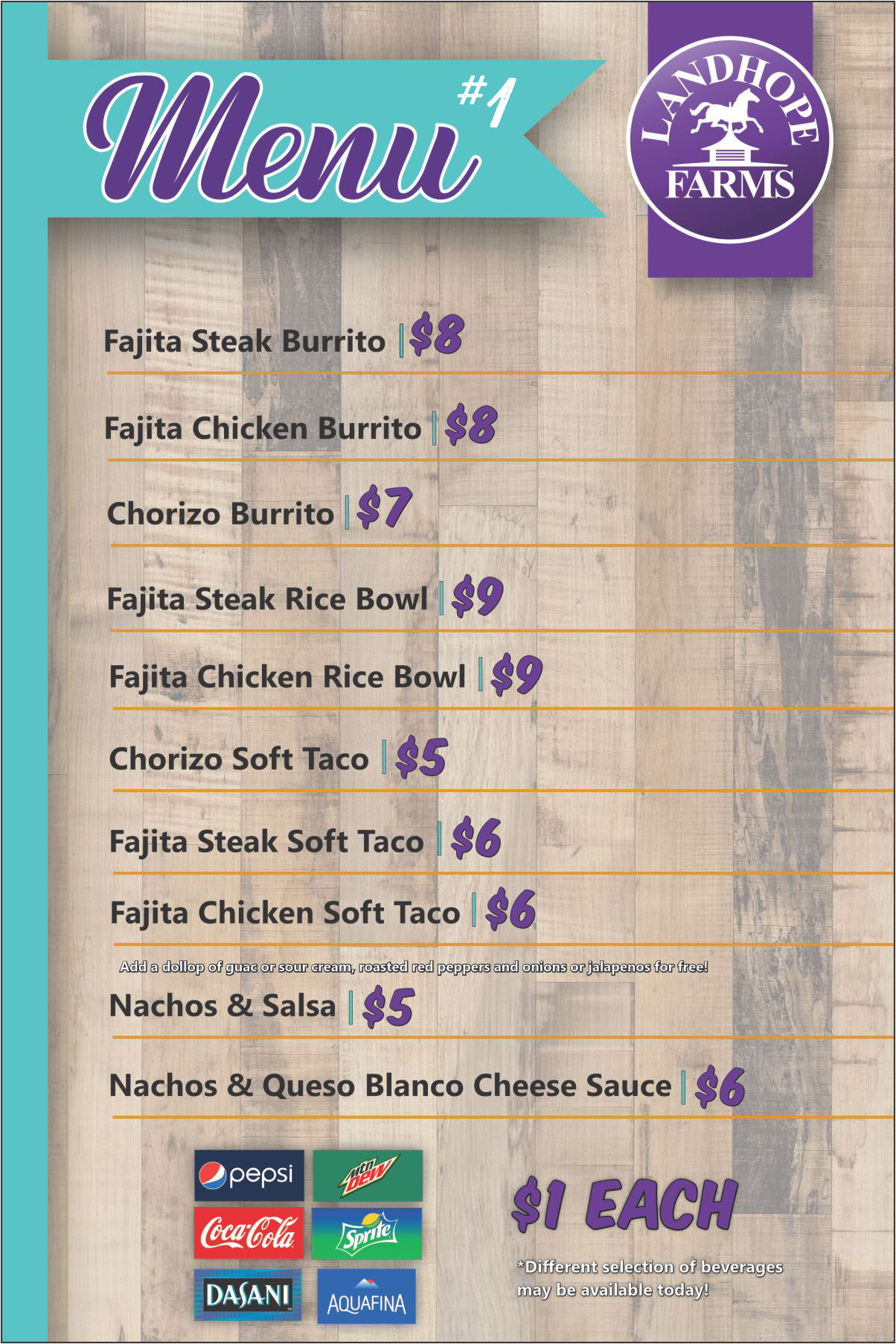 Food Truck Inquiry Landhope Farms