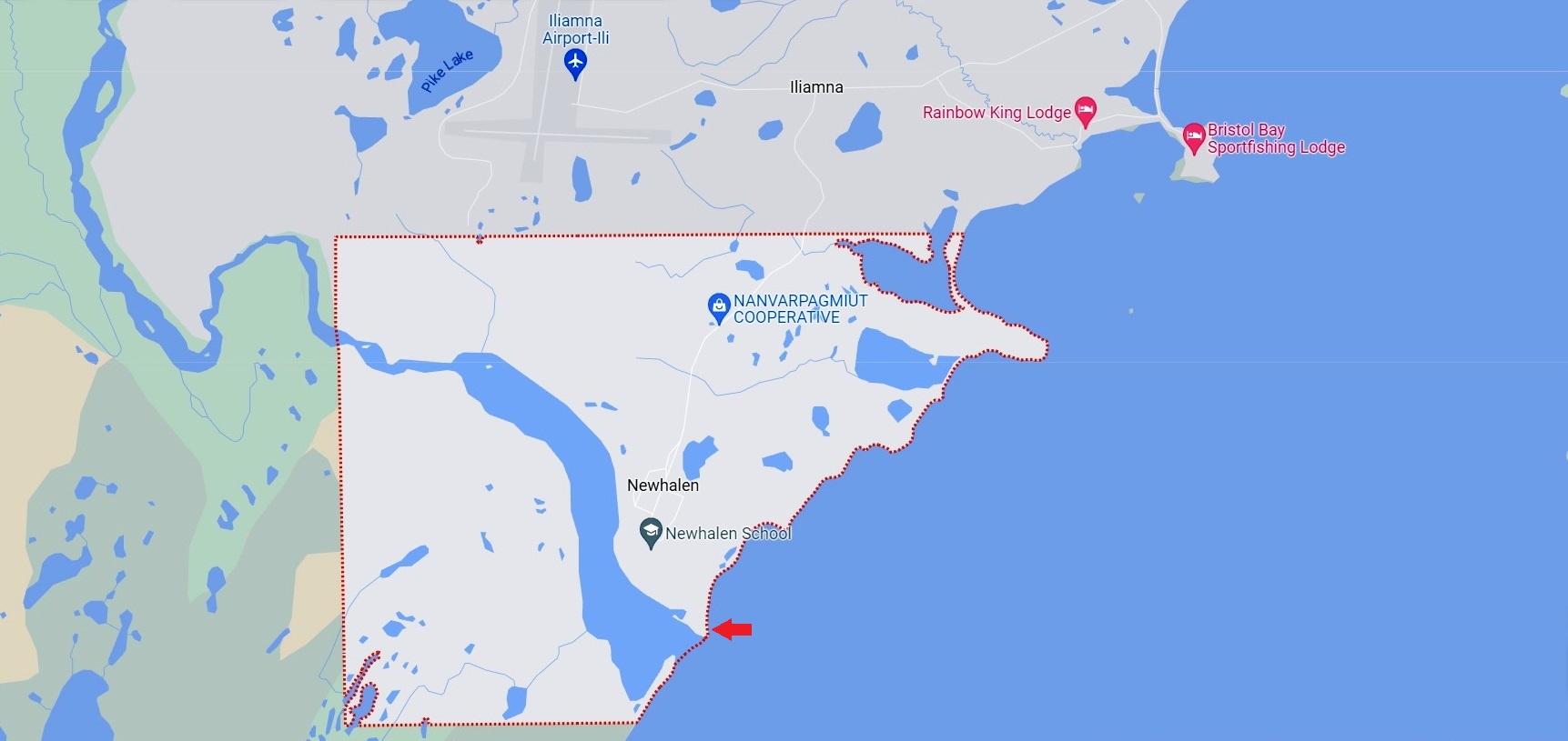 File D105 Iliamna Lake Frontage near Mouth of Newhalen River