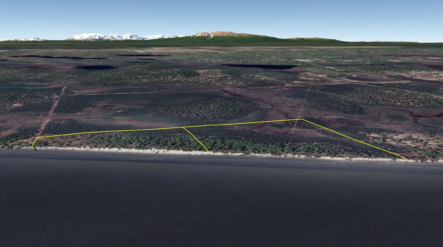 File P148 Large Parcels w/Cook Inlet Frontage off Pt Mackenzie Road Statewide Real Estate