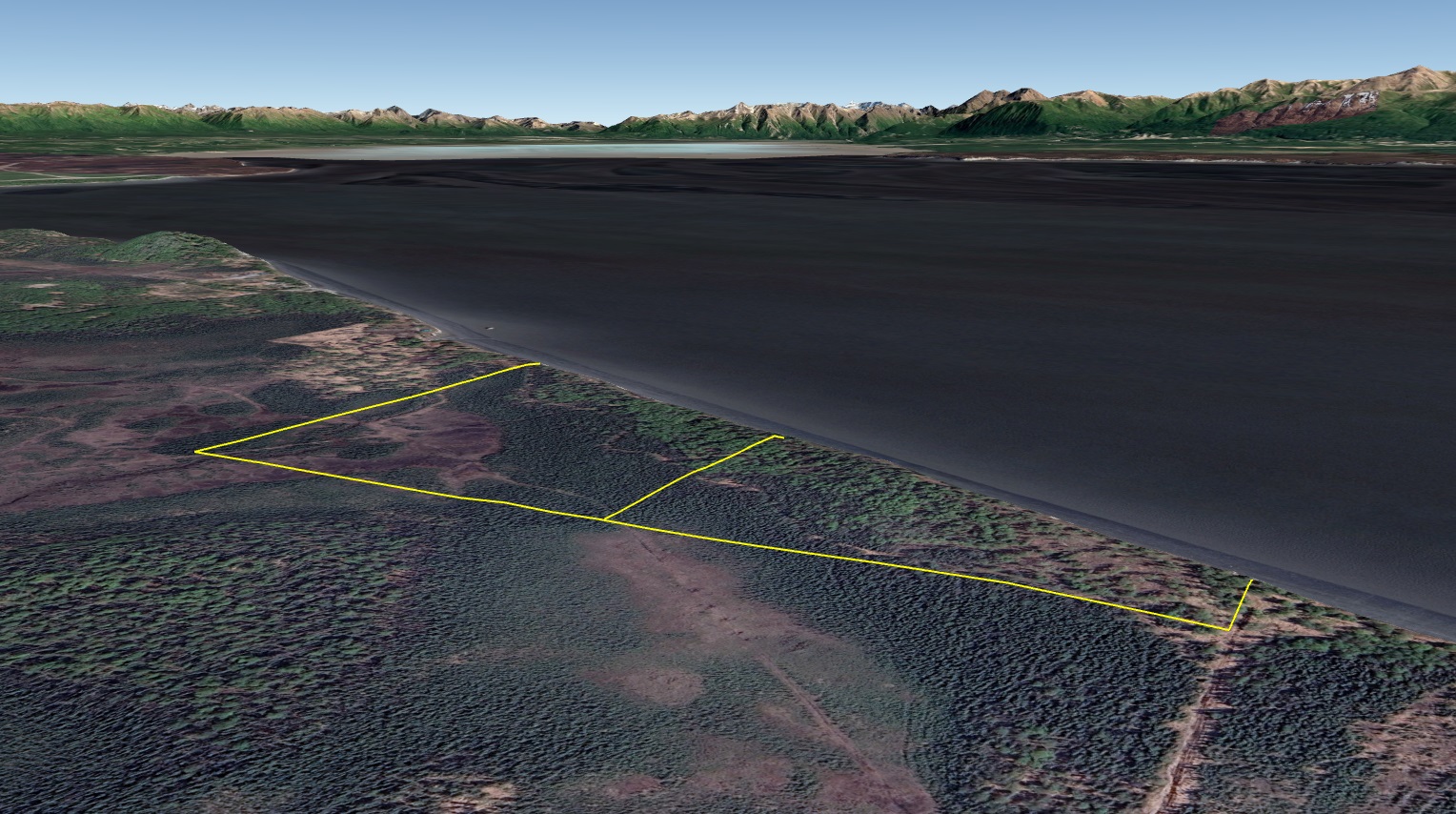 File P148 Large Parcels w/Cook Inlet Frontage off Pt Mackenzie Road