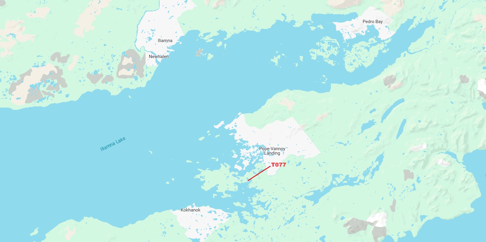 File T077 Adjoining Lots in Kakhonak Bay at Lake Iliamna (Sold 07