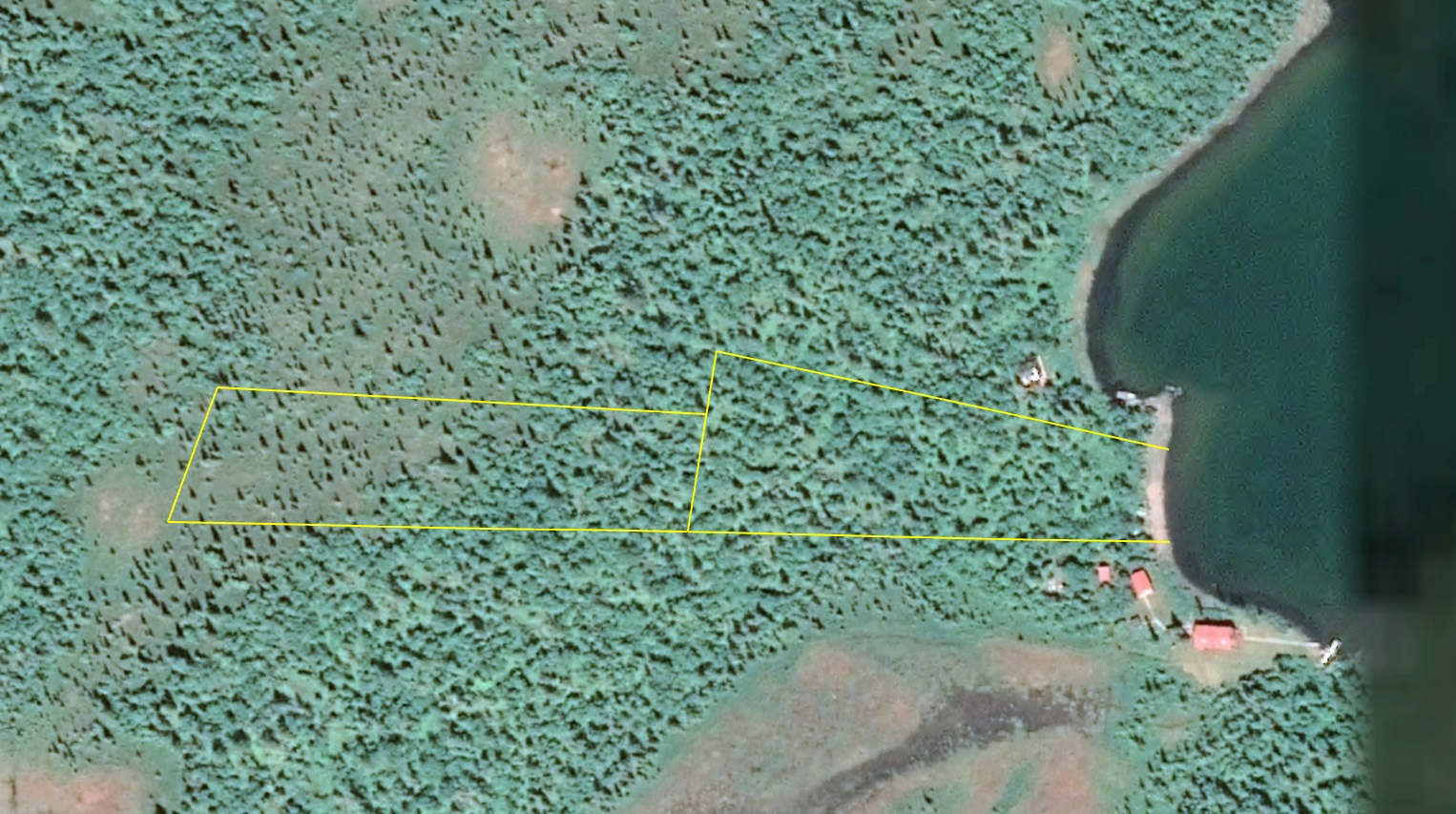 File T077 Adjoining Lots in Kakhonak Bay at Lake Iliamna (Sold 07