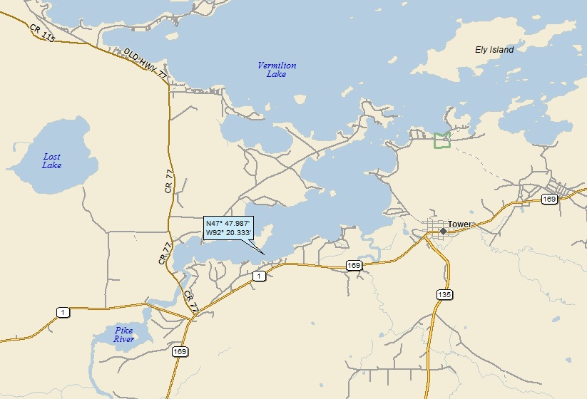 Tower, Minnesota « A Landing a Day