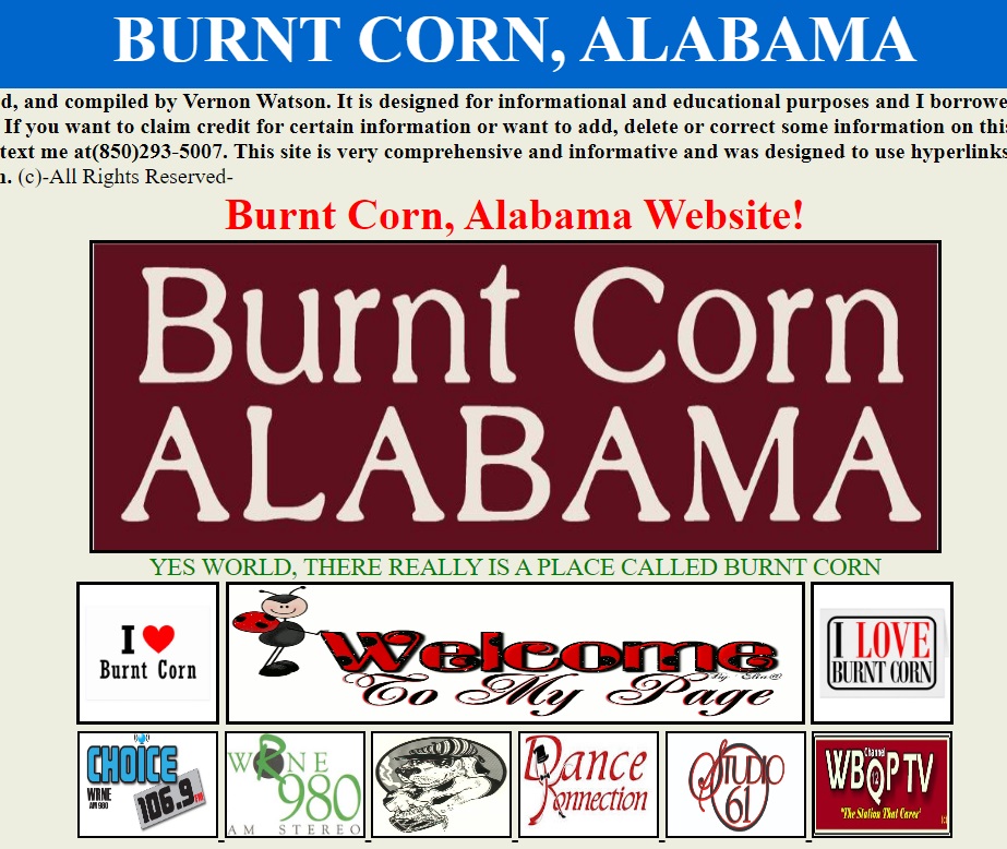 Evergreen and Burnt Corn, Alabama « A Landing a Day