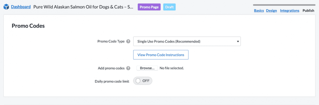 How to Create Single Use Amazon Promo Codes LandingCube