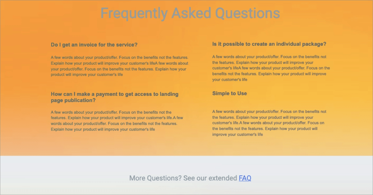 FAQ Landing Page Definition, How to Create & 12 Examples