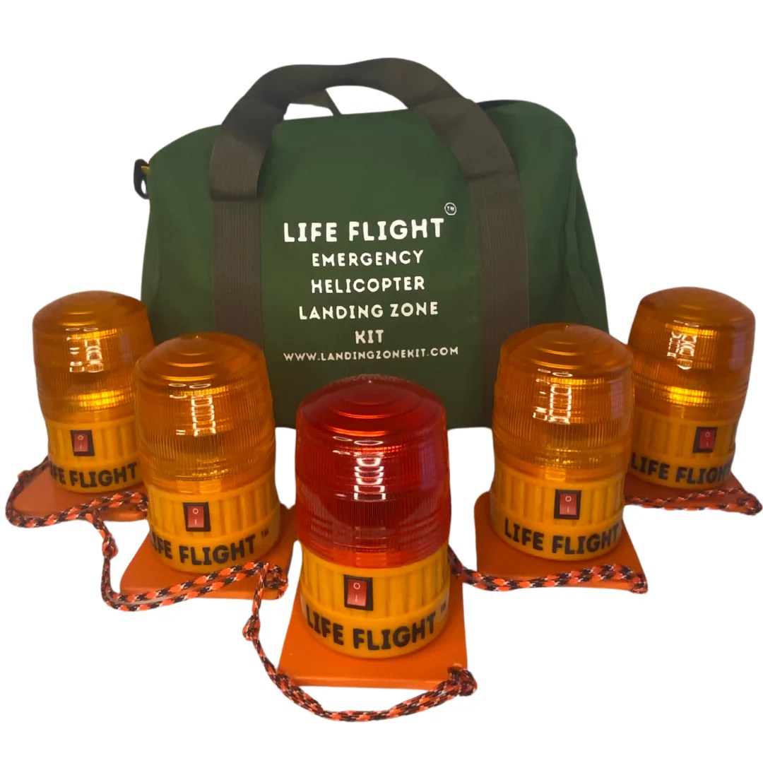 Life Flight Helicopter Portable Emergency Landing Zone Light Kits