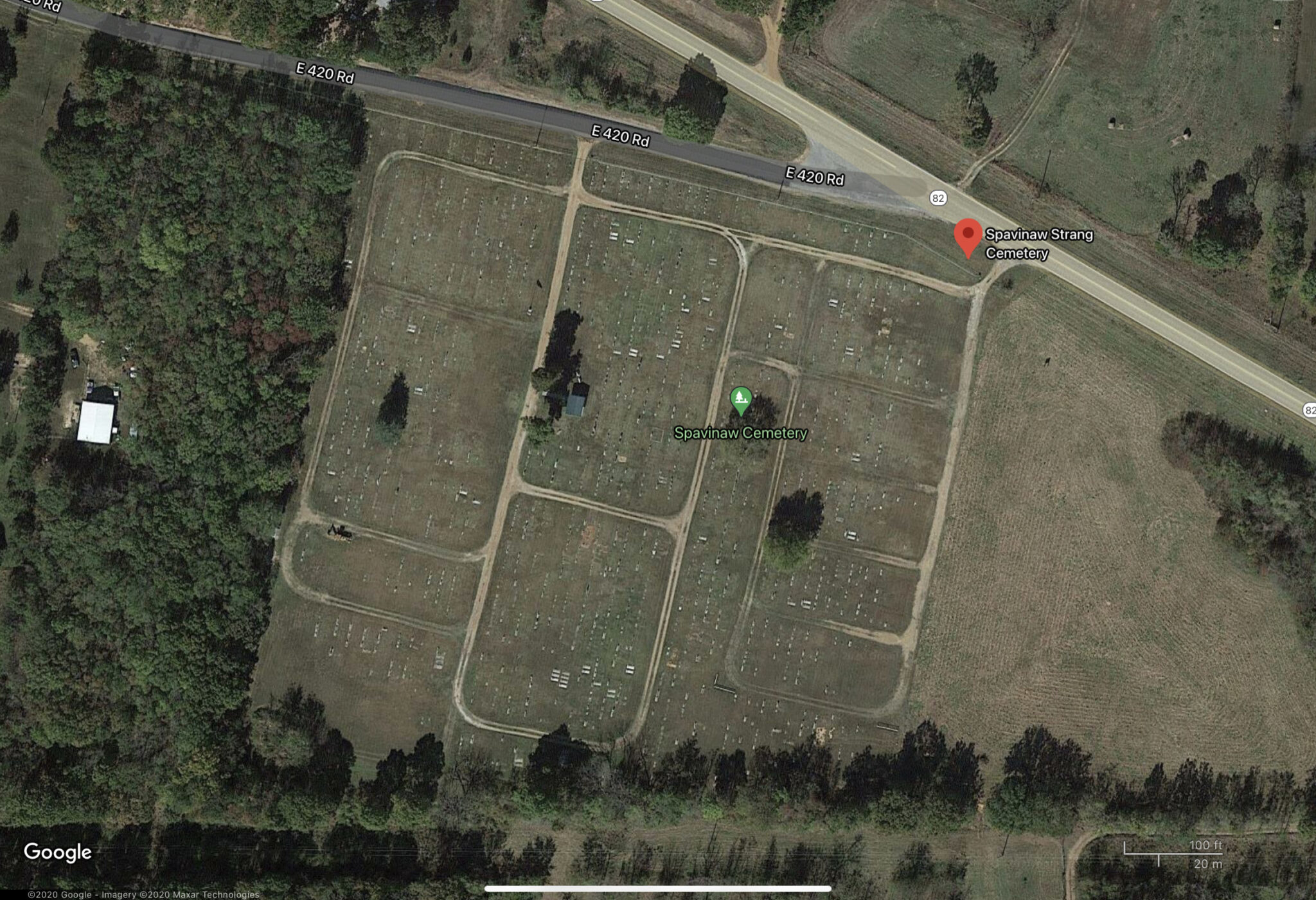 2 Burial plots in Cemetery Spavinaw, Oklahoma LAND IS HOME