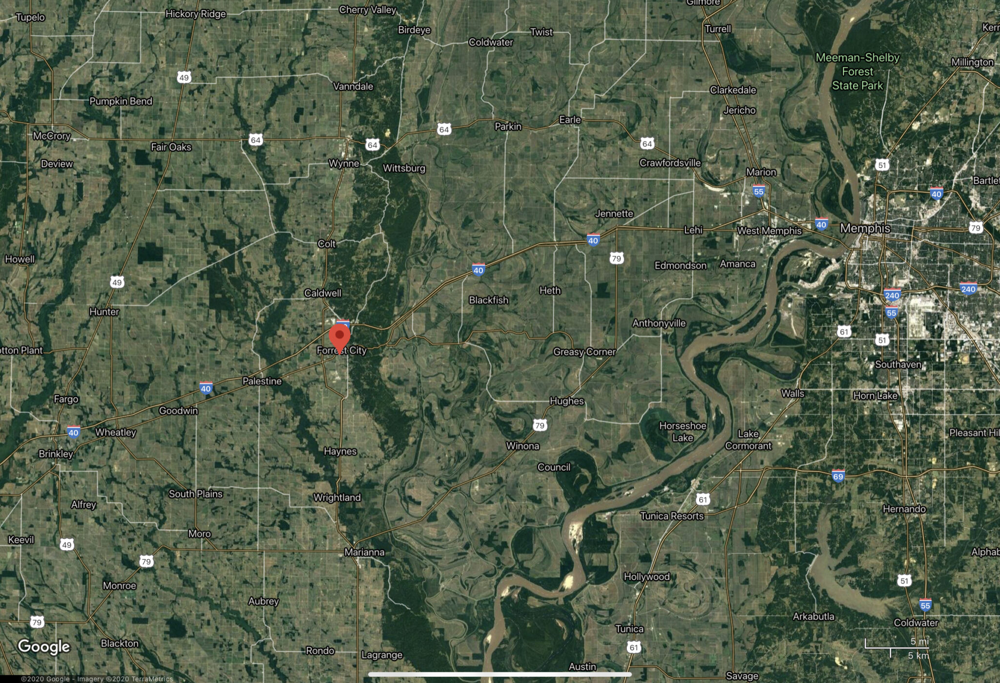 Residential land Forrest City, Arkansas LAND IS HOME