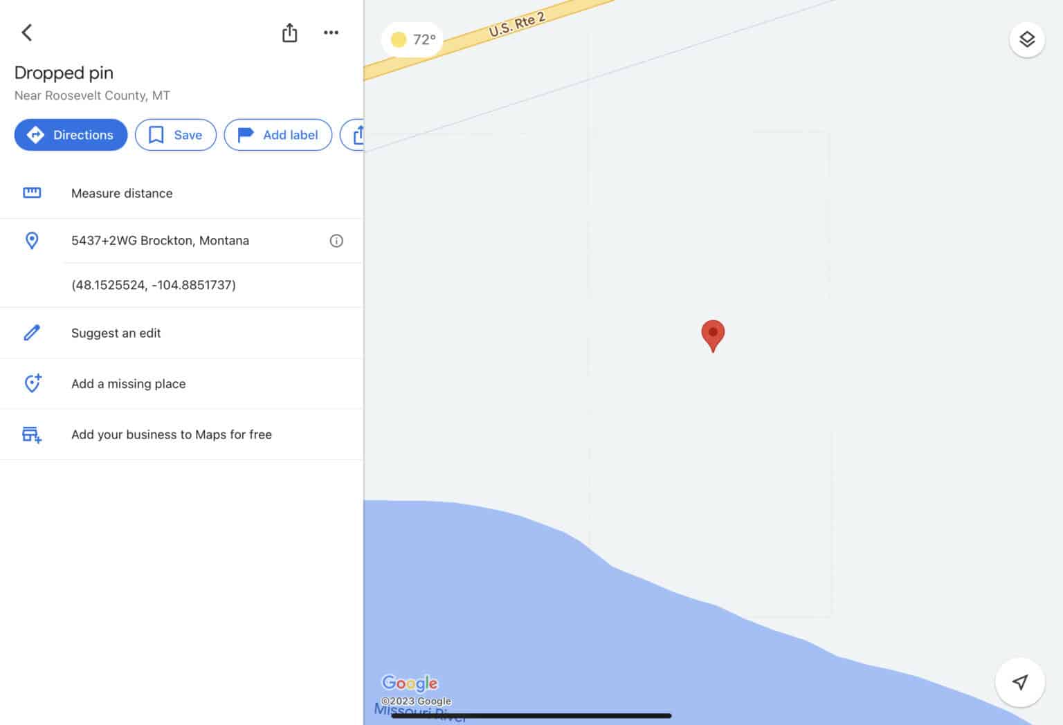 River Front Land , Brockton , Montana 20 Acres LAND IS HOME