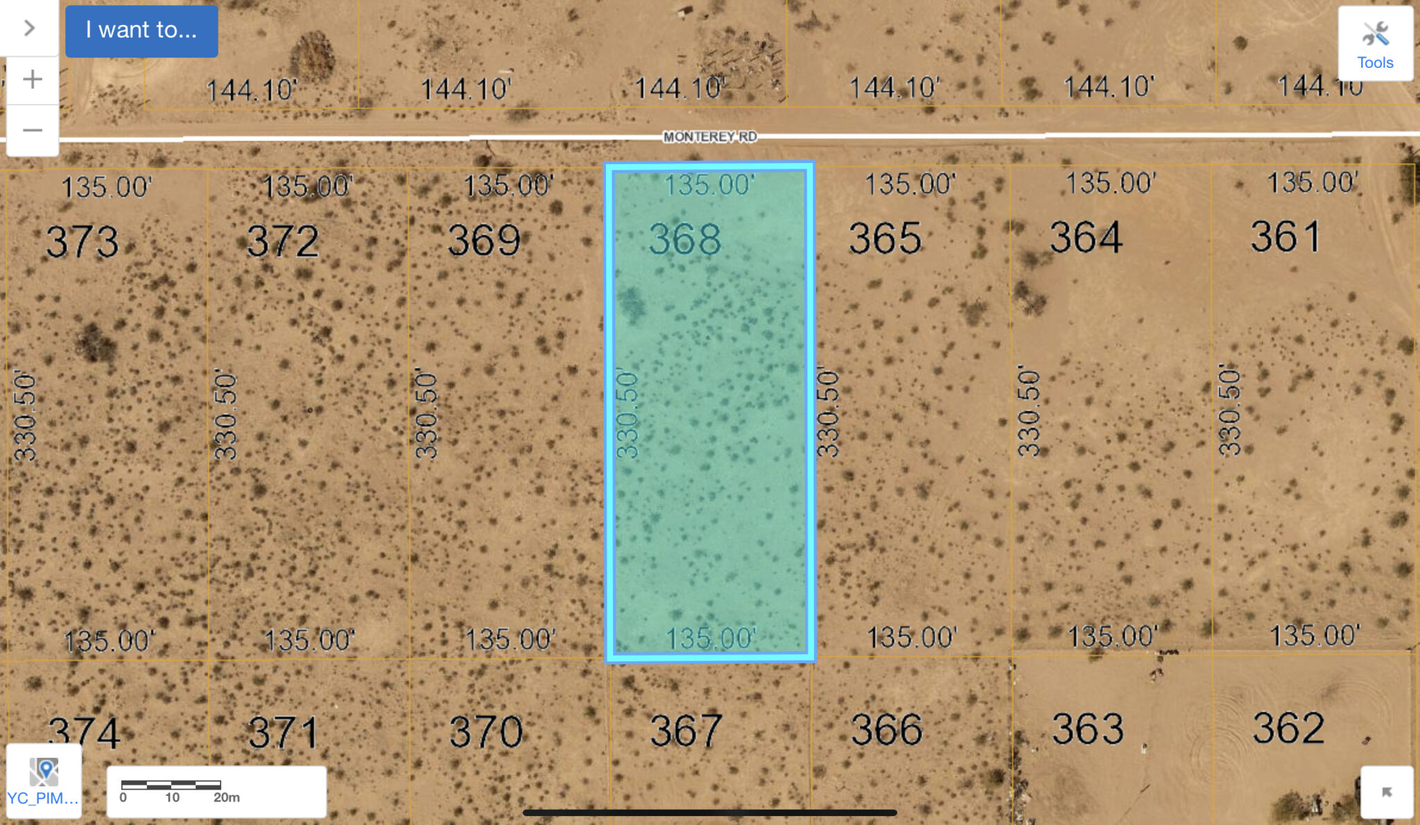 Residential Land , Dateland , AZ. 1.02 Acres LAND IS HOME