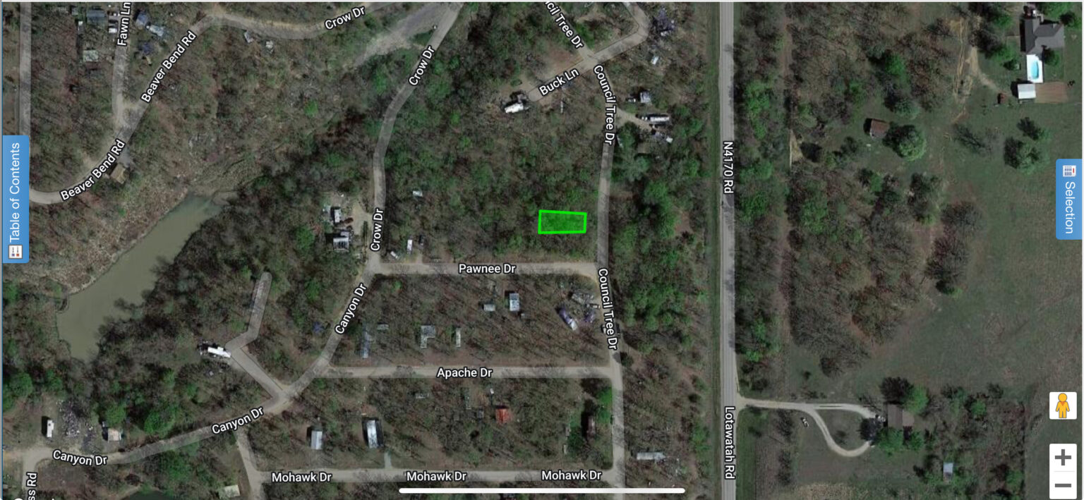 Rv / Tiny Home Land , Checotah , Ok. .06 Acres LAND IS HOME