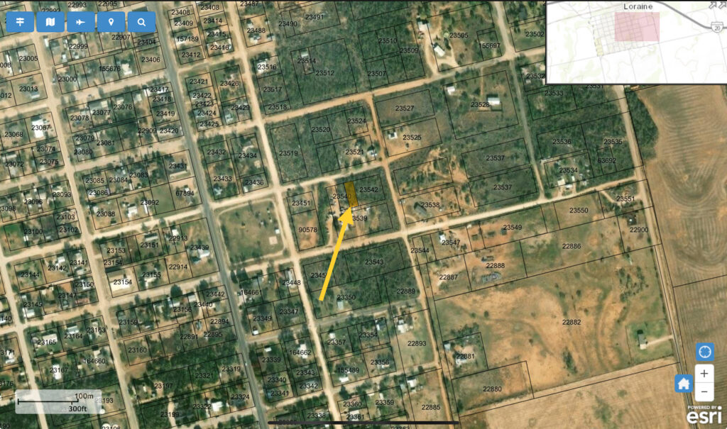 Residential Land , Loraine , Texas .16 Acres LAND IS HOME