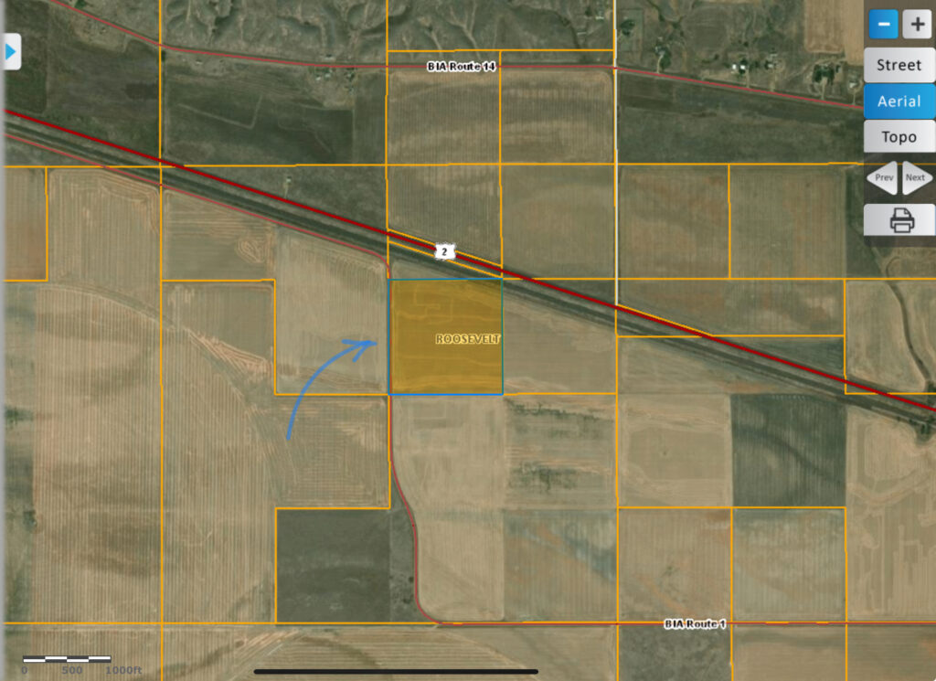 Coop Farm Land , Poplar , Montana 40 Acres LAND IS HOME