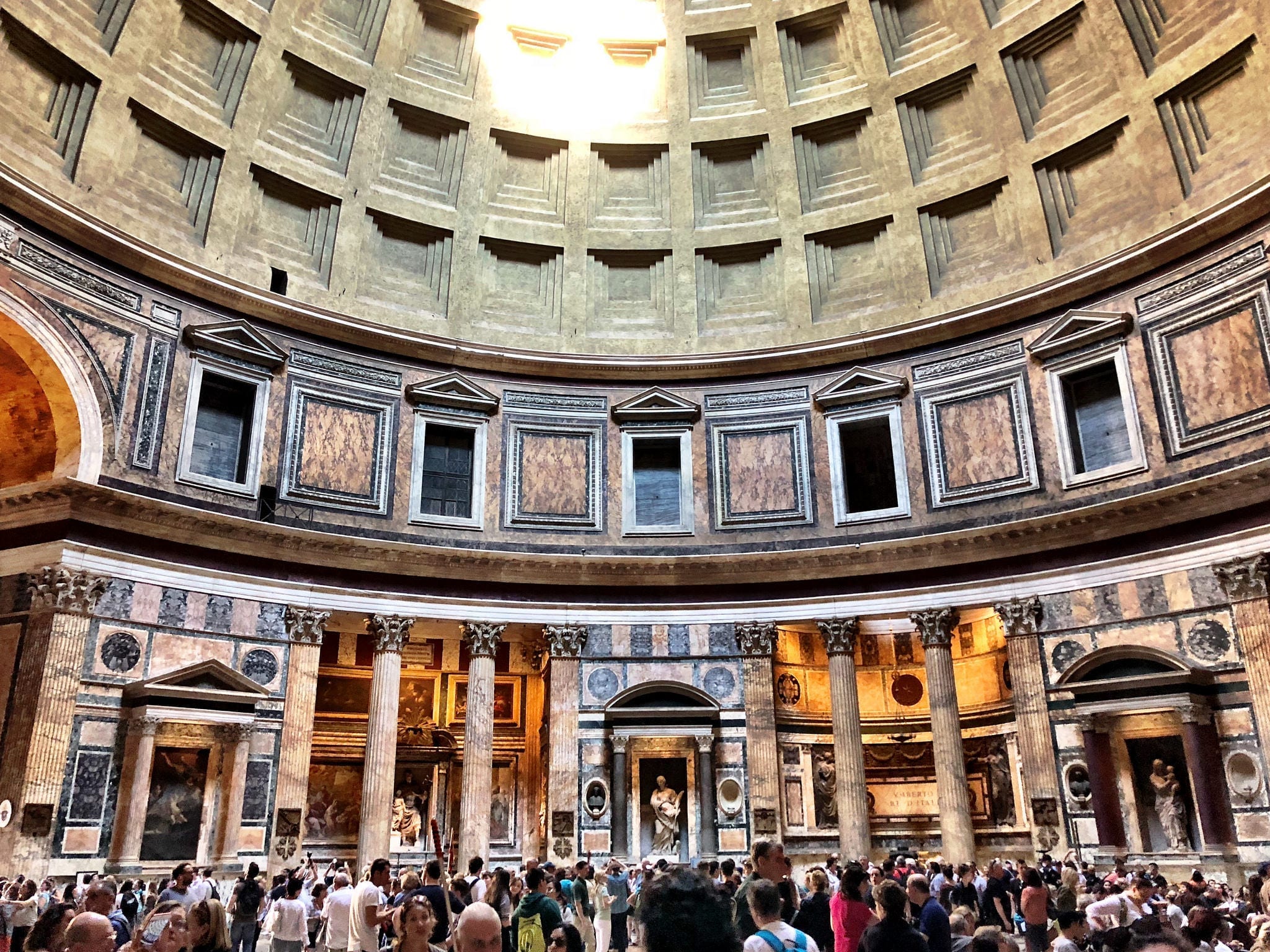 Inside The Pantheon In Rome