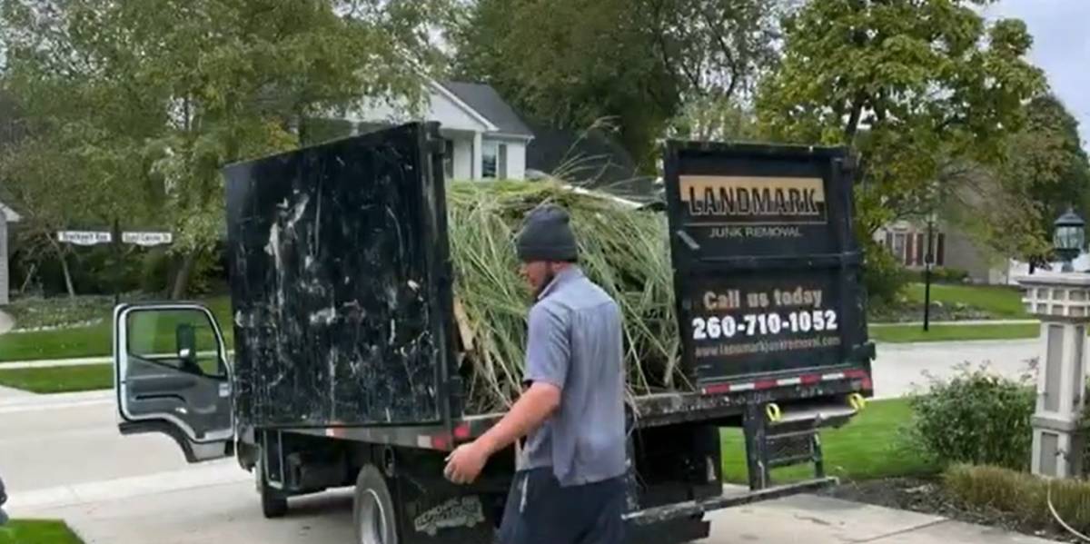 Yard Debris Removal Fort Wayne Area Landmark Junk Removal