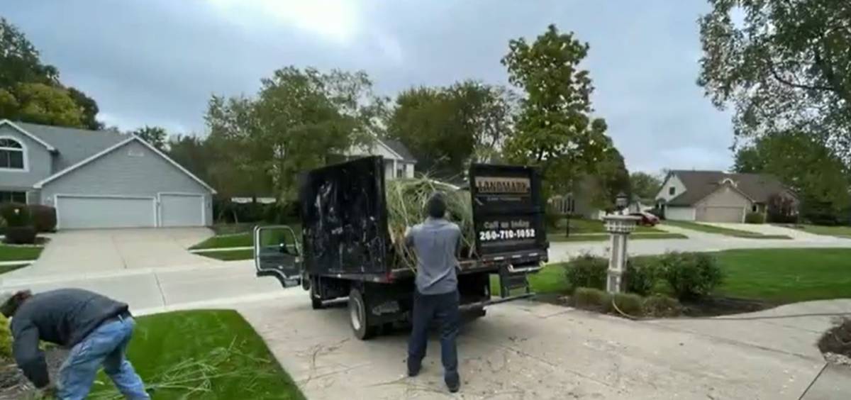 Yard Debris Removal Fort Wayne Area Landmark Junk Removal