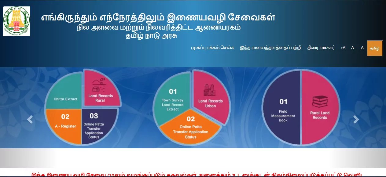 TN Patta Chitta Online 2024 Tamil Nadu Land Records