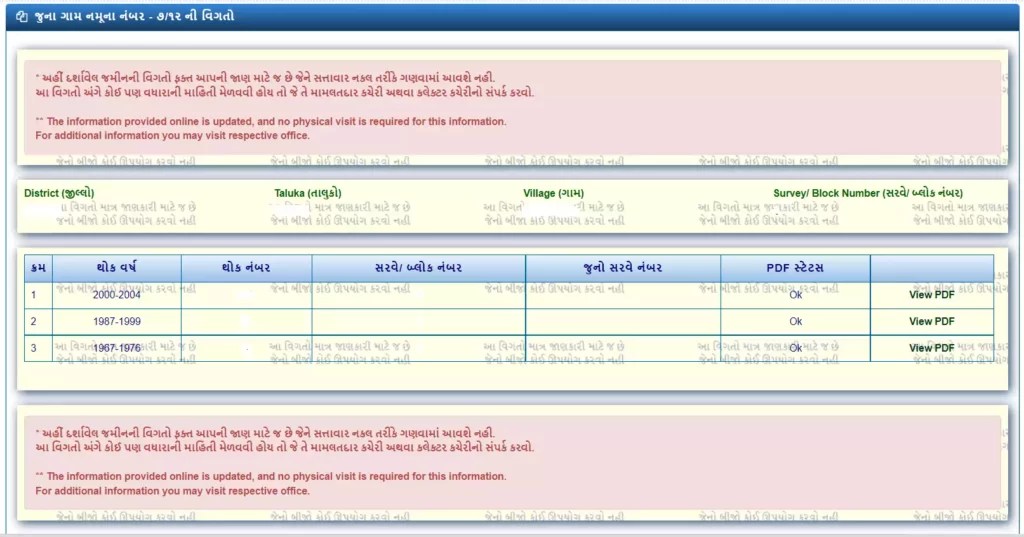 AnyRoR Gujarat 7/12 (IORA) Check Land Records 2024
