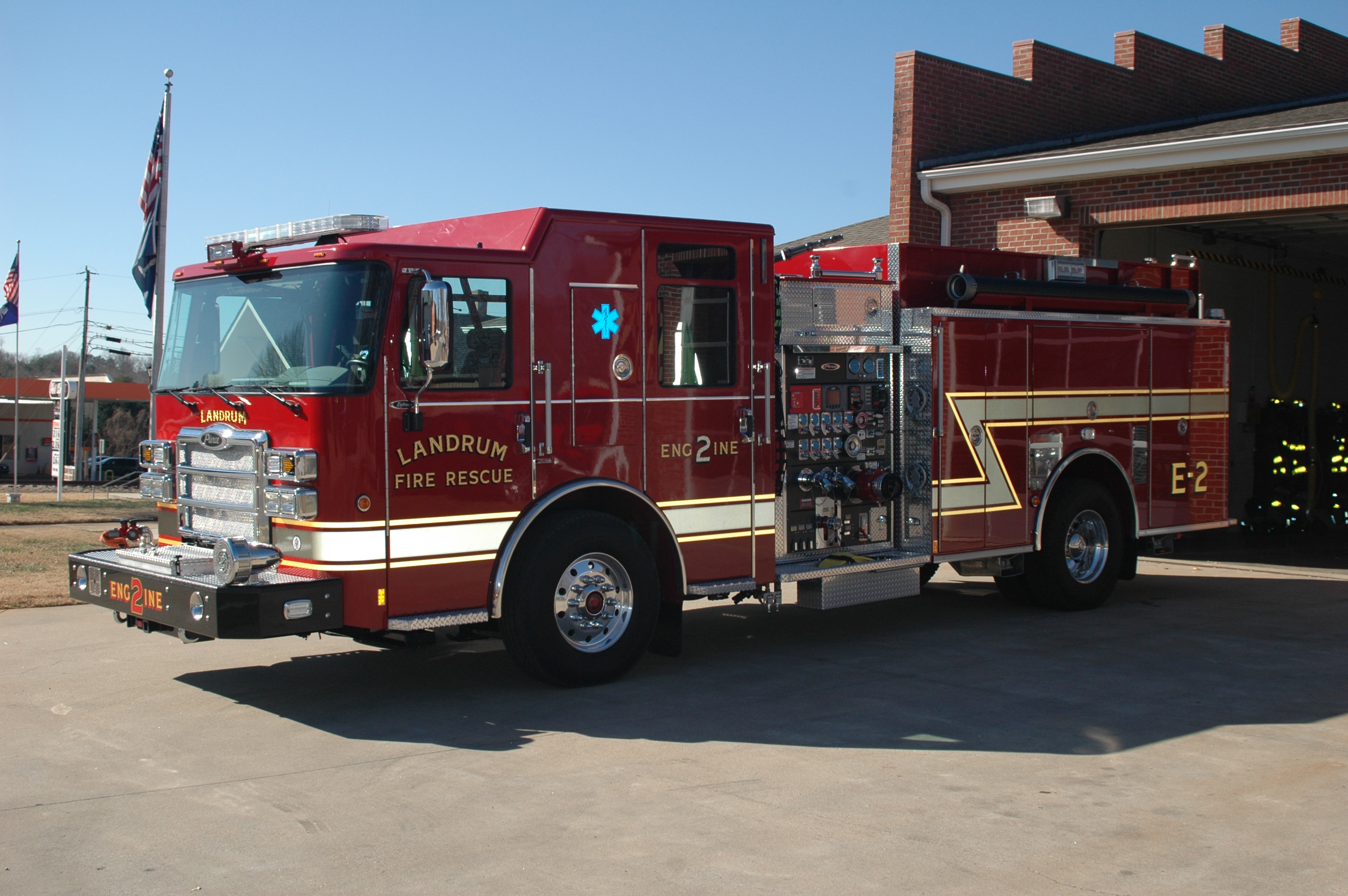 Engine 2 Landrum Area Fire and Rescue District