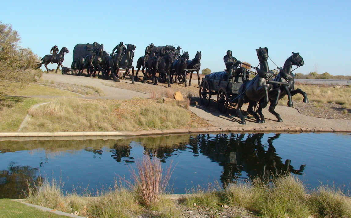 The Oklahoma Land Run Monument