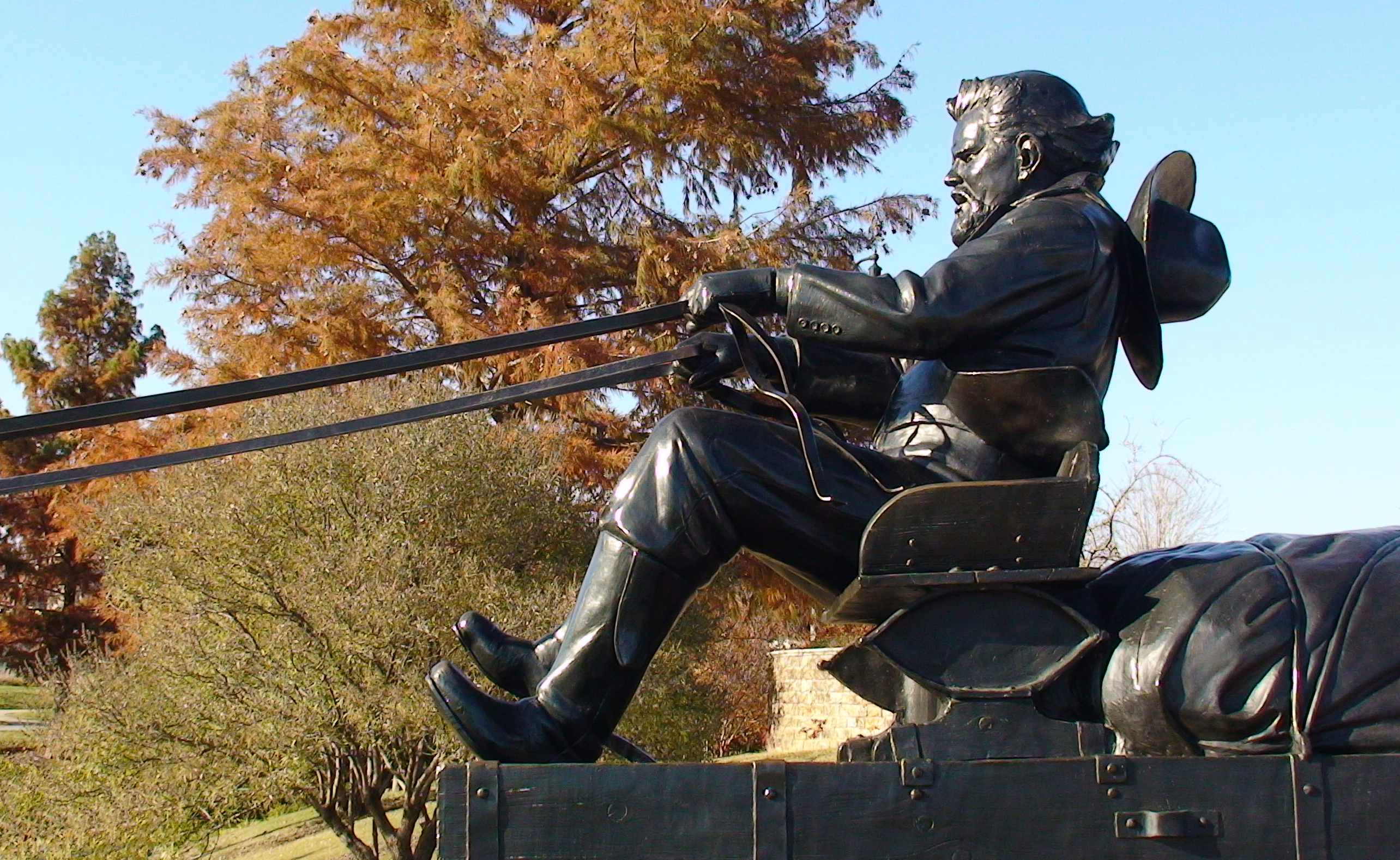 The Oklahoma Land Run Monument