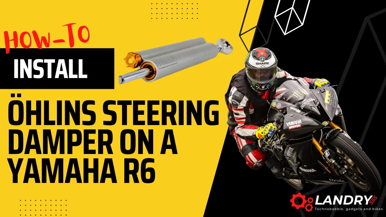 HOWTO Install an Öhlins steering damper on a Yamaha R6 (20062016