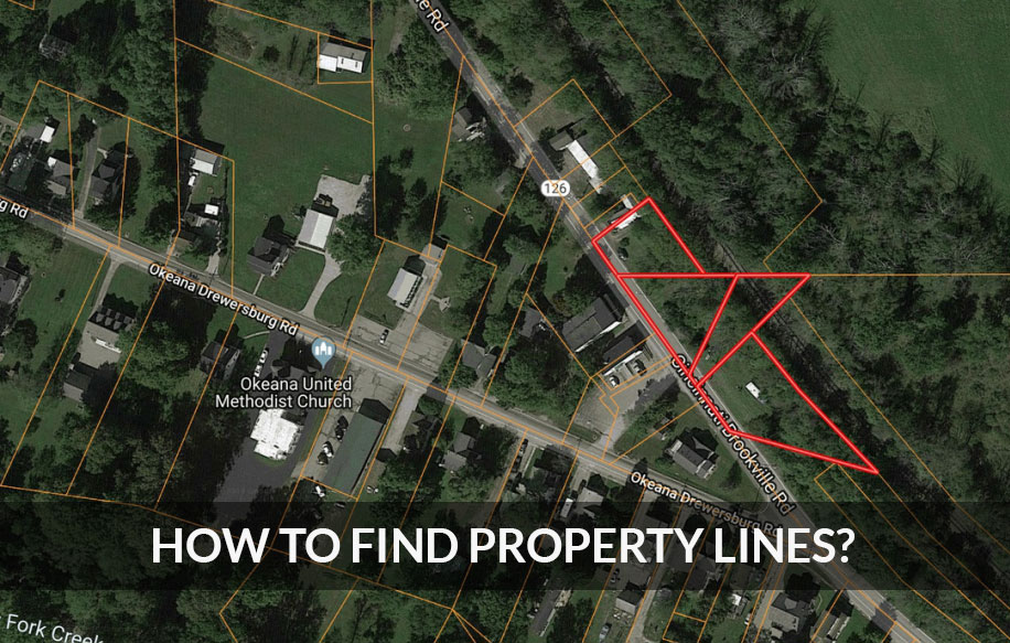how to find property lines online free?