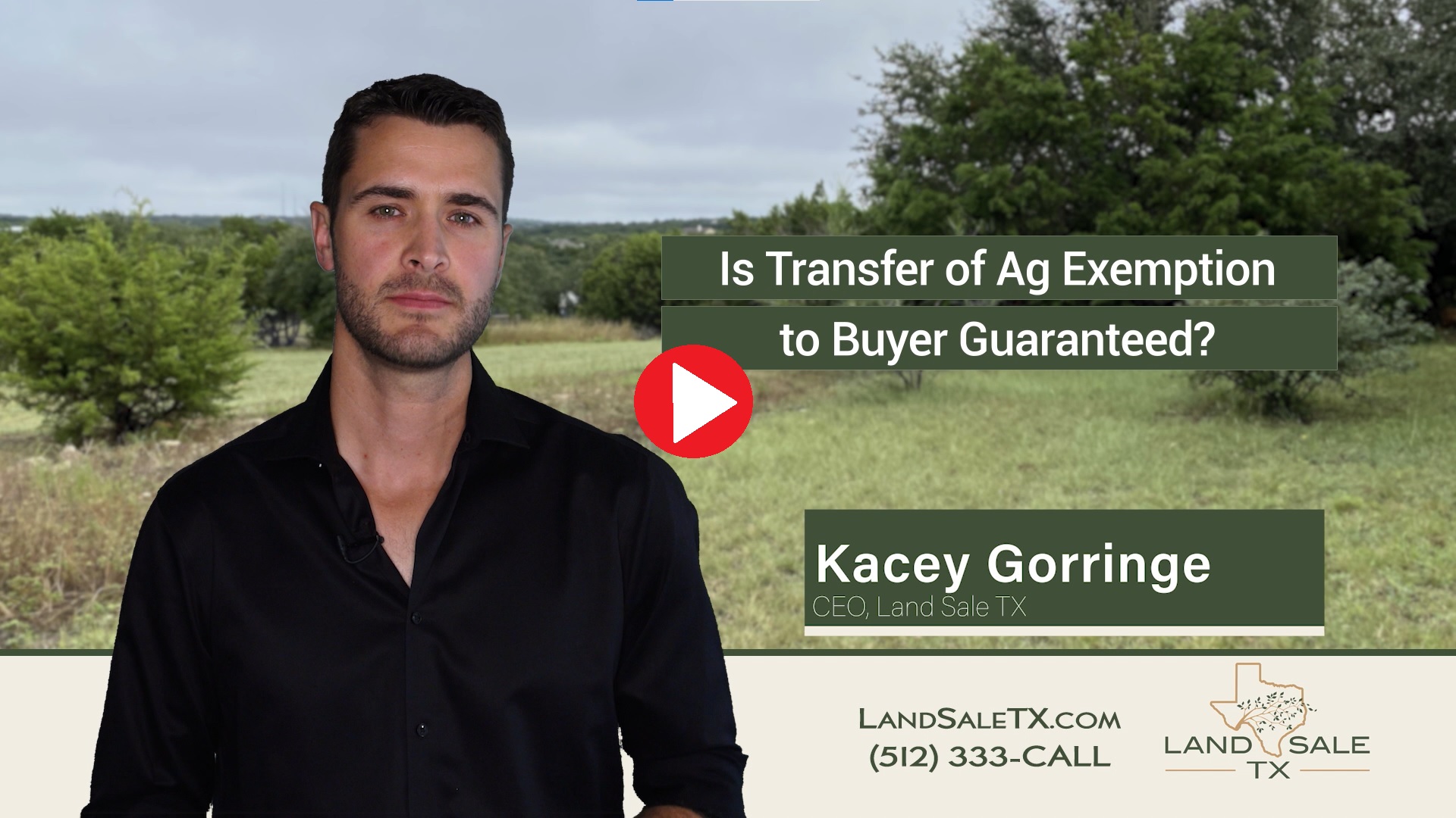 Is Transfer of Ag Exemption Guaranteed? 🐮 Land Sale TX