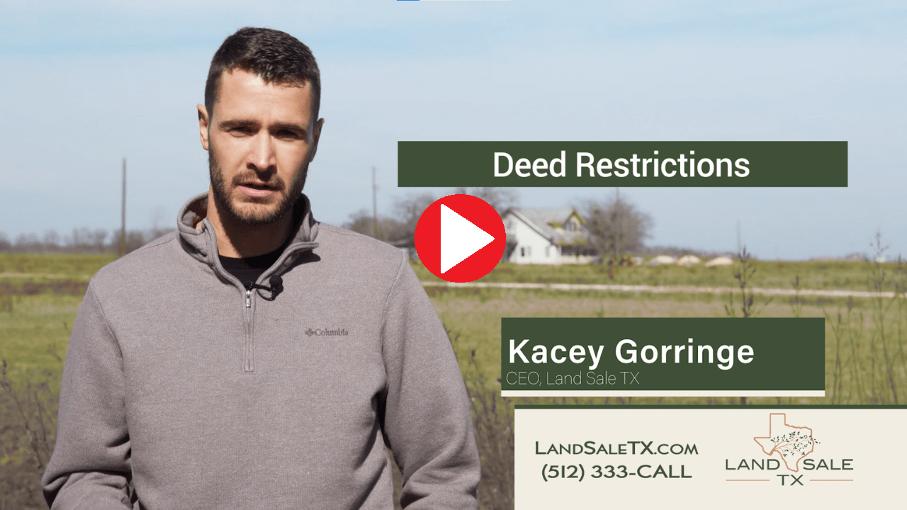 Can Deed Restrictions Lower the Value of Your Property? 🚫⬇ Land Sale TX