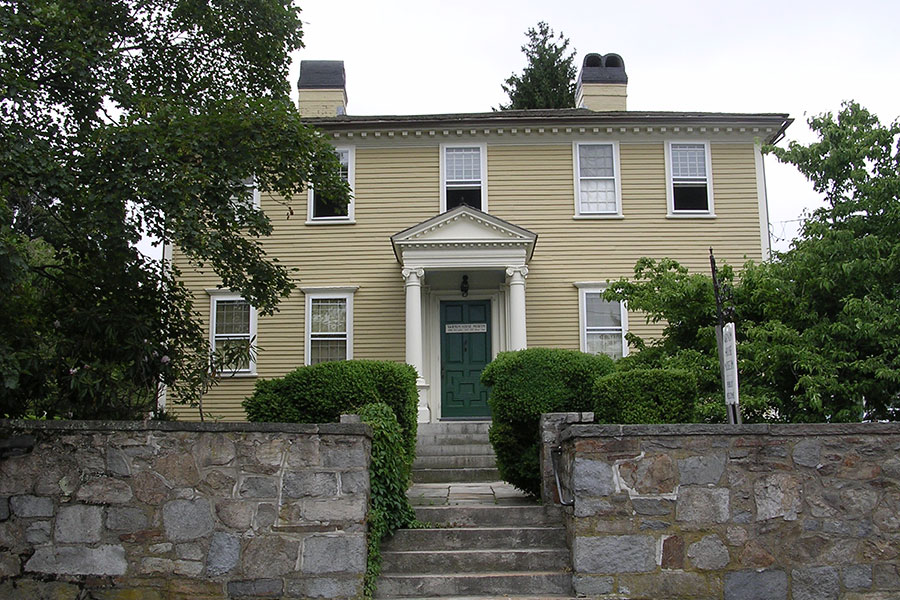 General James Barnum House East Greenwich, Rhode Island Landscape