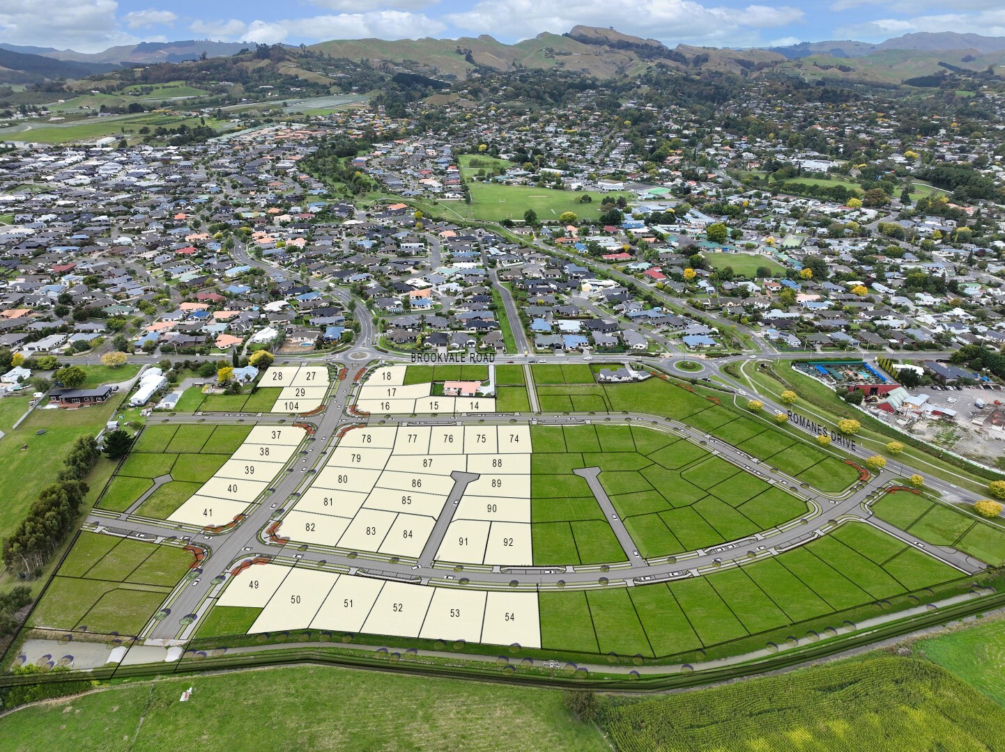 Brooklands Estate, Hawkes Bay Landsdale Development Projects