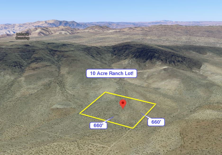 Dolan Springs, AZ 10 AC Ranch w. Legal Dirt Road Access, 89 mi. to