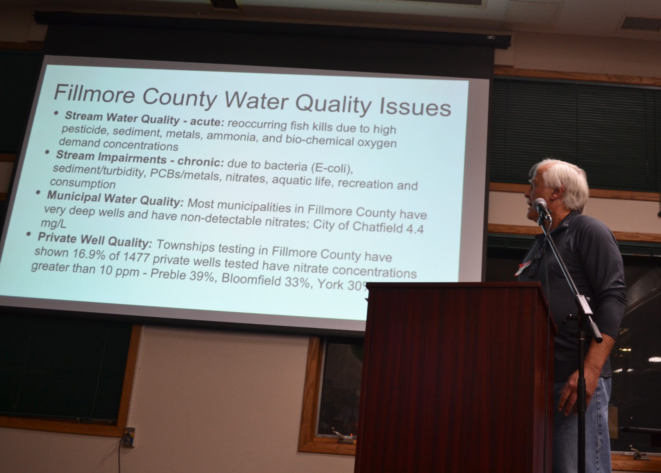 Letter When it Comes to Addressing Nitrates, State Needs an Effective