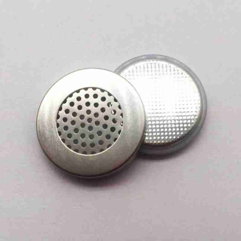 Meshed CR2032 LithiumAir Coin Cell Case with Seal Oring Landt