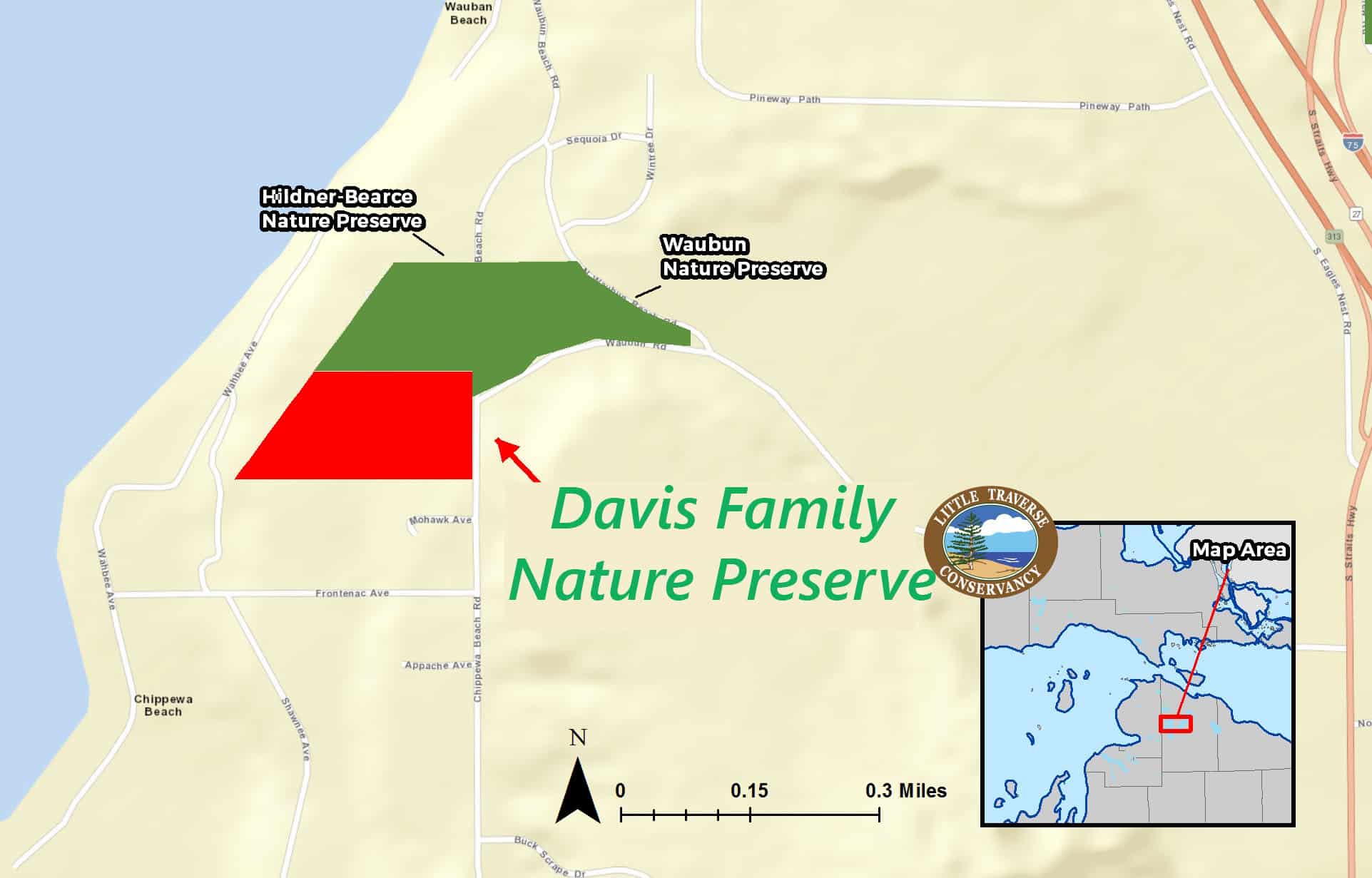 Davis Family Nature Preserve Northern Michigan Land Trust Little