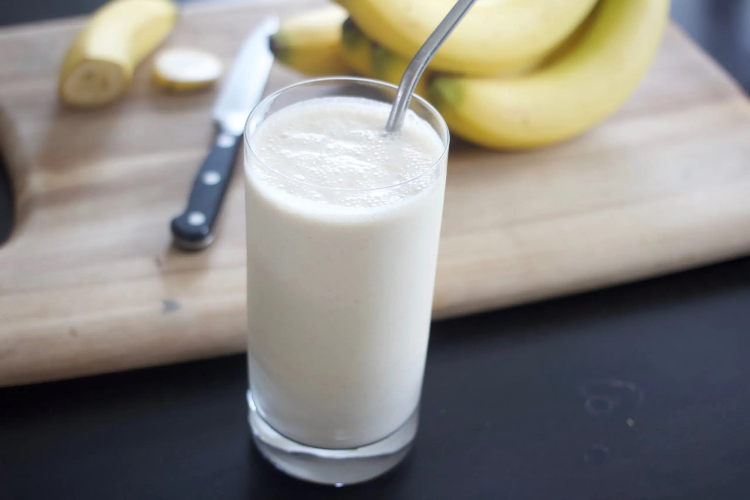 Banana Peanut Butter Smoothie "Milkshakes" Lane Bakery