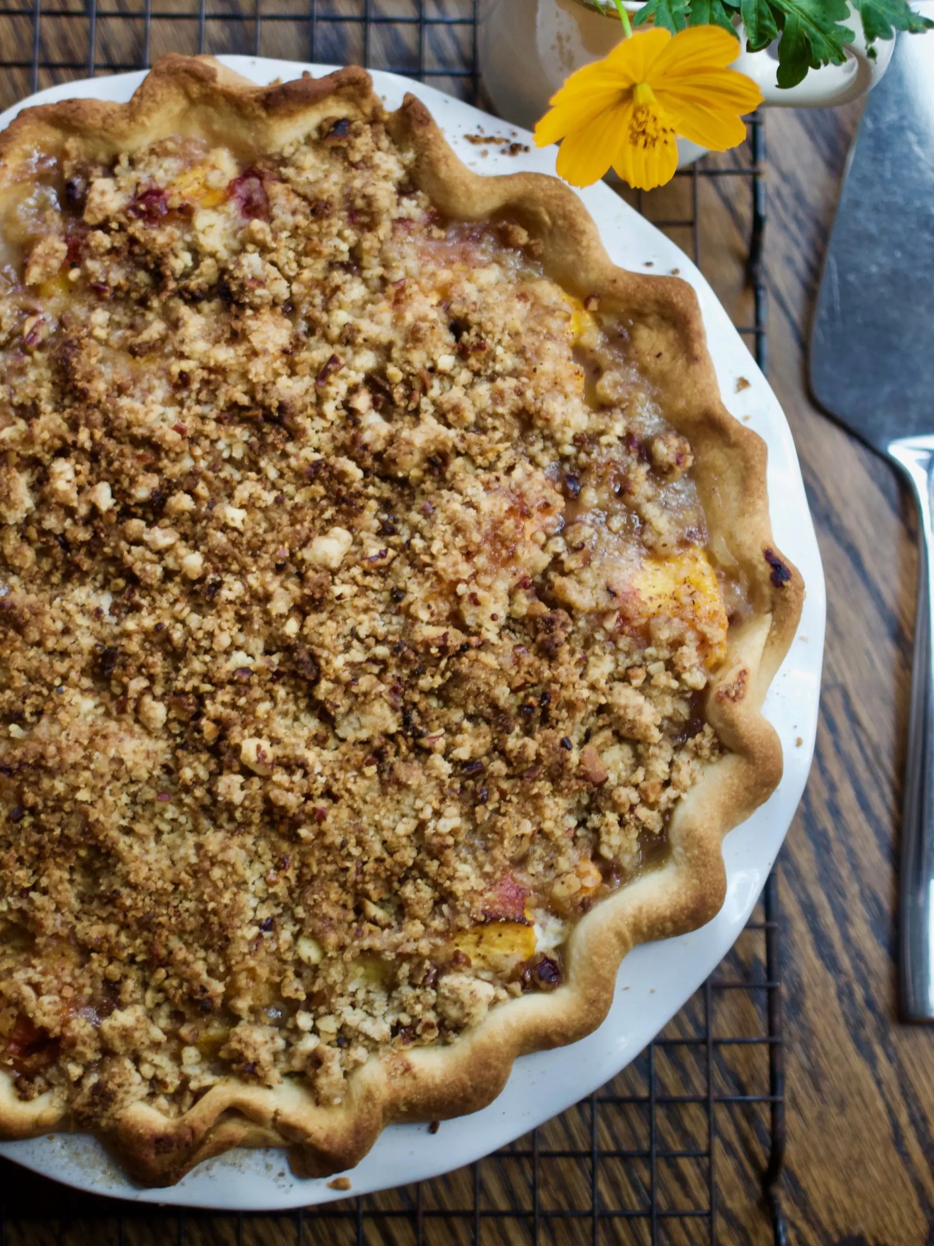 Fresh Peach Pie Lane Bakery