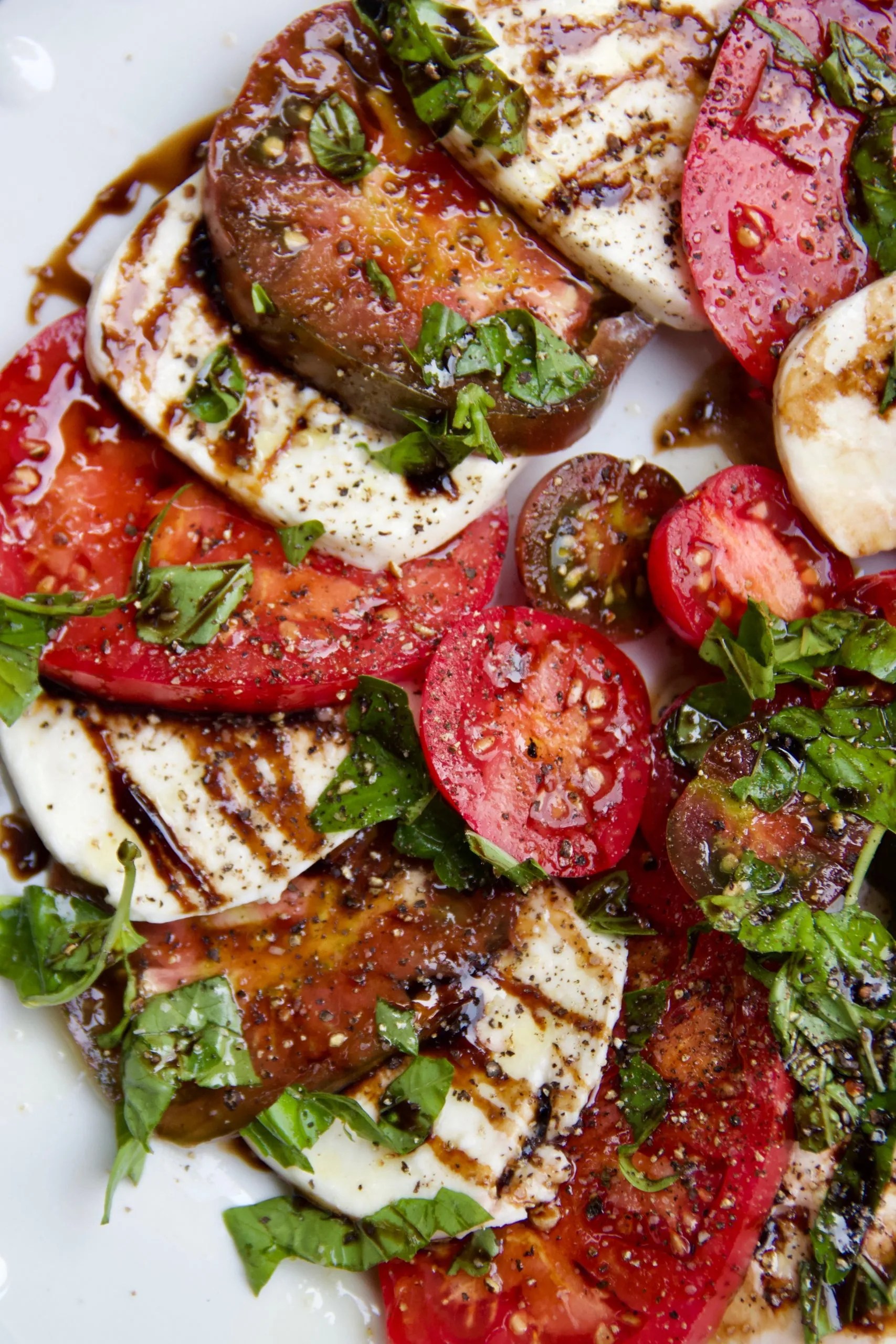 Caprese Salad with Balsamic Reduction Lane Bakery