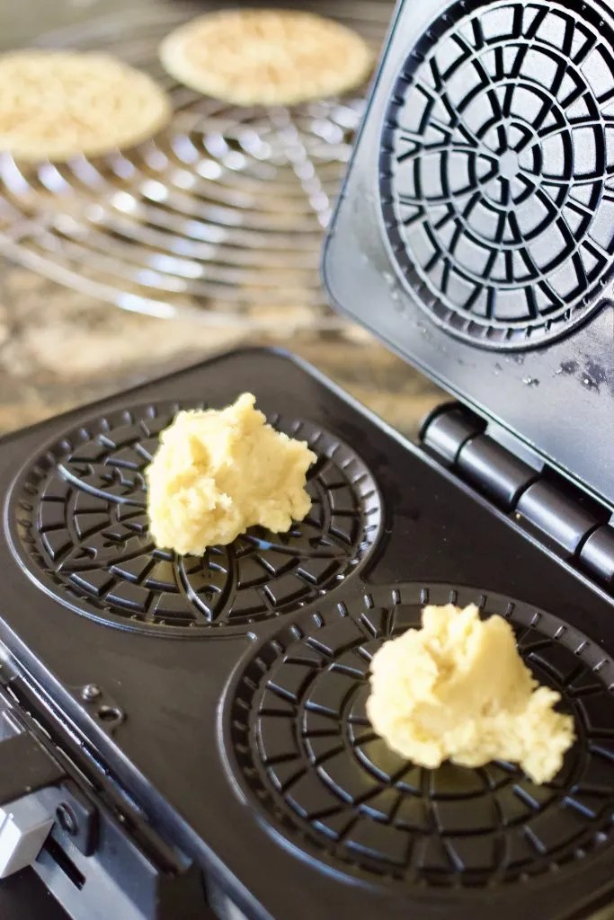 Lemon Pizzelle Cookies Lane Bakery